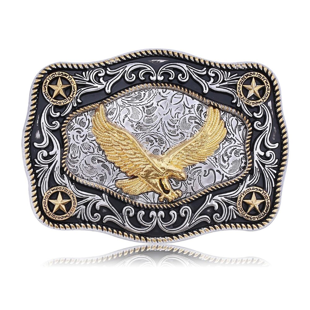 9099 Belt Buckle Eagle Big Western Cowboy Texas Rodeo Belt Buckle